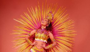 woman in a Samba Costume