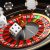Casino background. Luxury Casino roulette wheel on black background. Casino theme. Close-up white casino roulette with a ball, chips and dice. Poker game table. 3d rendering illustration - Inclave Casino