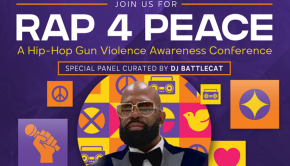 Rap 4 Peace - Hip Hop Gun Violence Conference - event flyer-35
